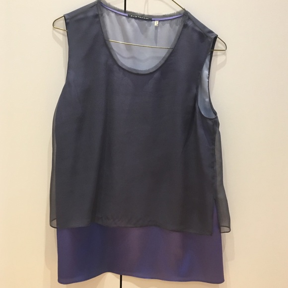 Elie Tahari Tops - Elie Tahari purple top xs